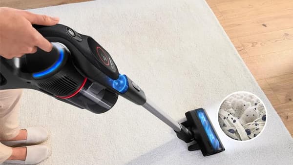 Vertikaldammsugare BOSCH BCS931BQC Svart