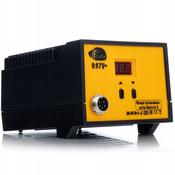 Rosfix 937D+ 60W loddestation med et sæt af 10 sorte LONG-LIFE spidser