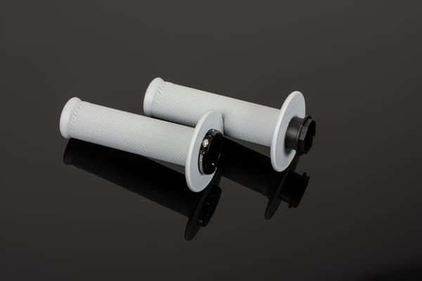 Renthal MX originale lock-ON bløde greb (fuld diamant) lysegrå