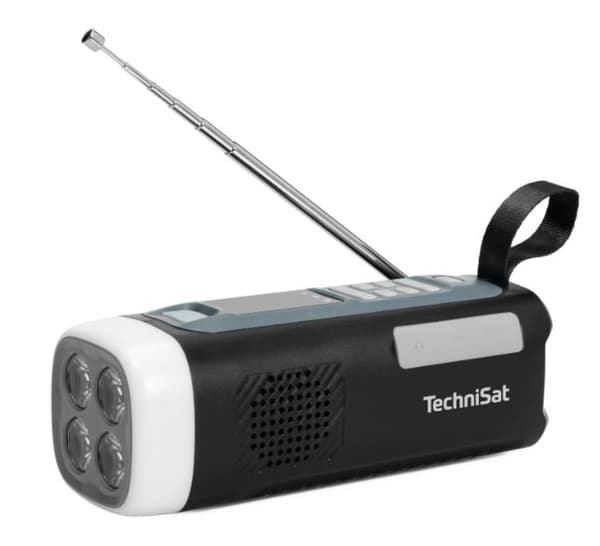 Radioapparat med vev TECHNISAT VIOLA Svart-grå