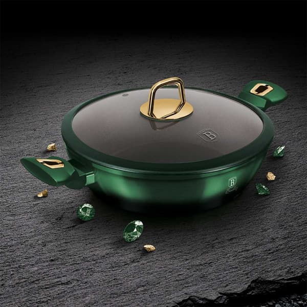 TITANIUMPOTTE BERLINGER HAUS 28cm BH-6060 EMERALD