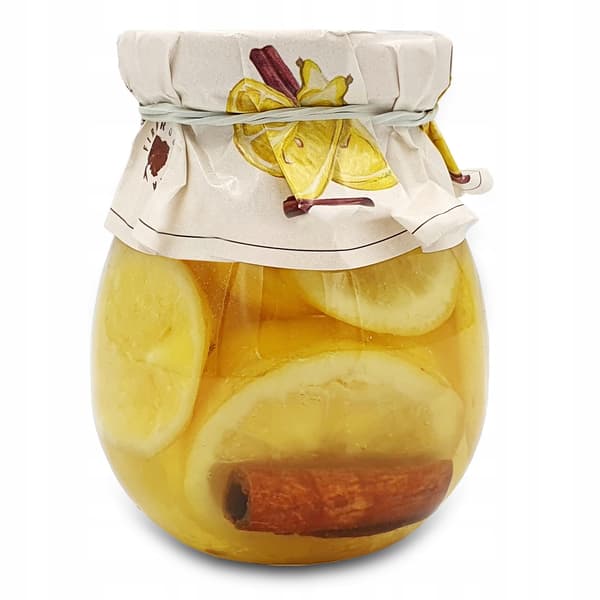 Citroner med kanel til te gave små citroner