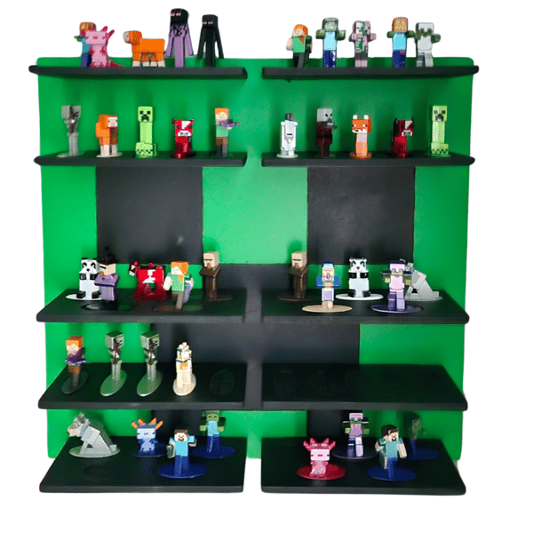 Minecraft-kompatibel figurdisplay