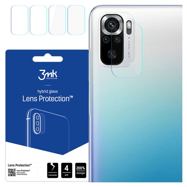 Xiaomi Redmi Note 10/10s 4G - 3mk linsebeskyttelse