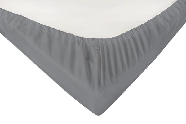 Jerseylakan med lycra 90/100x190/200x30 mörkgrått