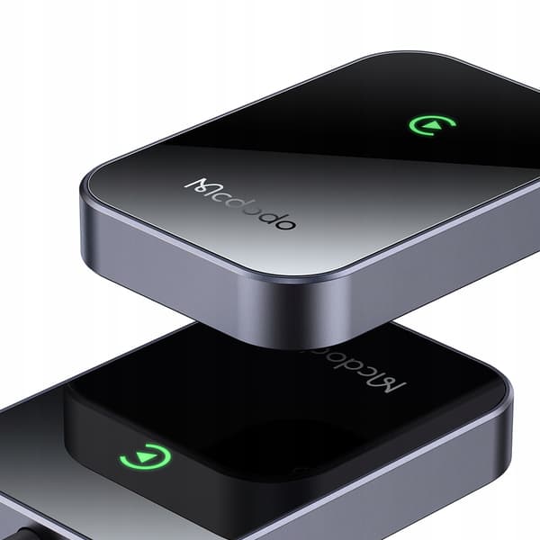 MCDODO TRÅDLØS ADAPTER TIL APPLE CARPLAY TRÅDLØS BLUETOOTH USB USB-C