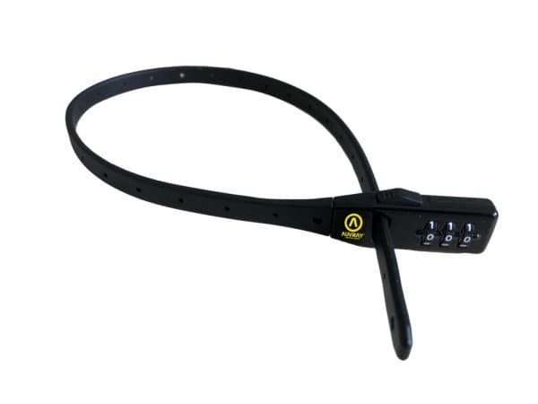 AUVRAY FLEXI LOCK -turvalukko numerolukolla, pituus 50 cm