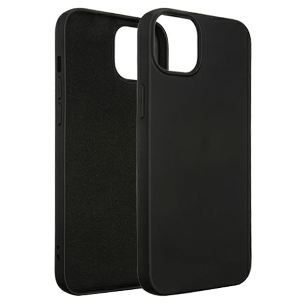 Beline silikonikuori iPhone 15 Plus 6.7 musta/musta