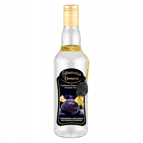 Monopoly koristeltu pullo 500ml KOTITEKOINEN SLIVOVICA