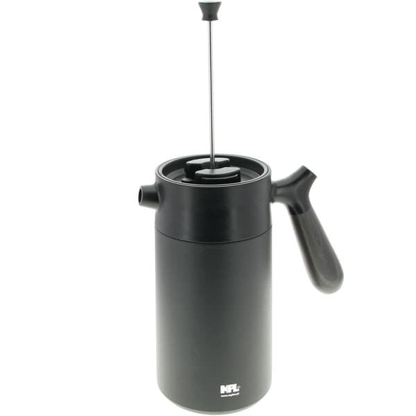 Termokande med stempelinfuser til kaffe og te 1 l sort