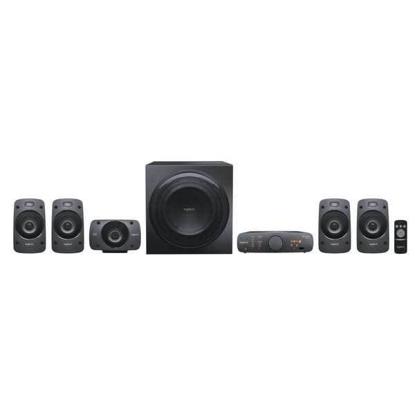 Logitech Z906 5.1 computerhøjttalere, 500 W RMS, sort