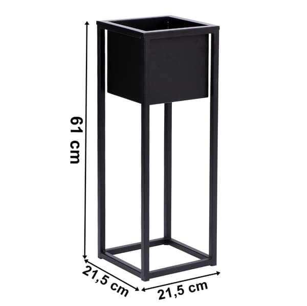 Concove loft växtställ 60 cm svart
