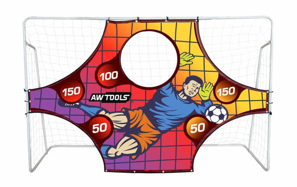 AWTOOLS JALKAPALLOMAALI 245x155x80cm