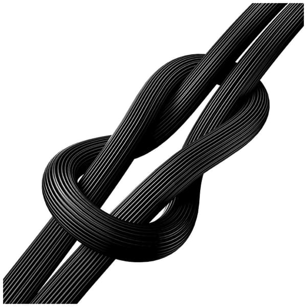 USAMS KY-serien US-SJ689 2.4A USB-A til Lightning-kabel 1m sort