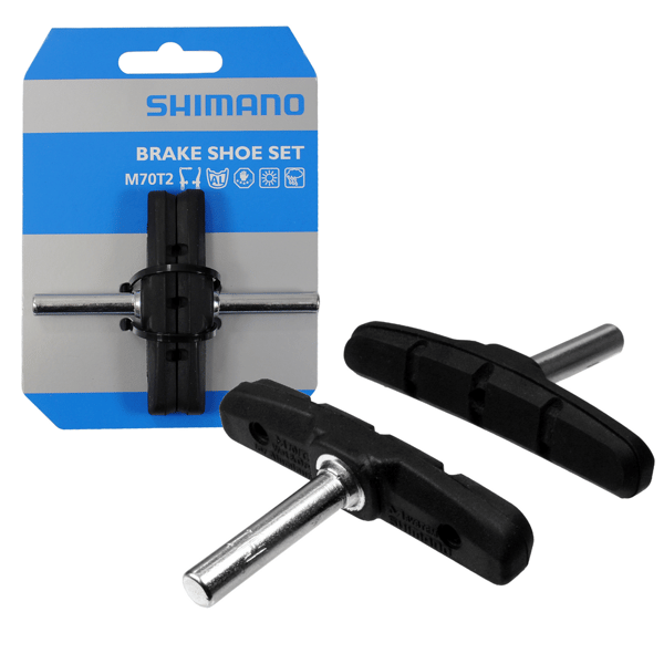 Shimano M70T2 bromsbelägg med pinnar