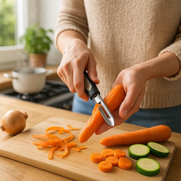 Grönsaksskalare för potatis och morötter
