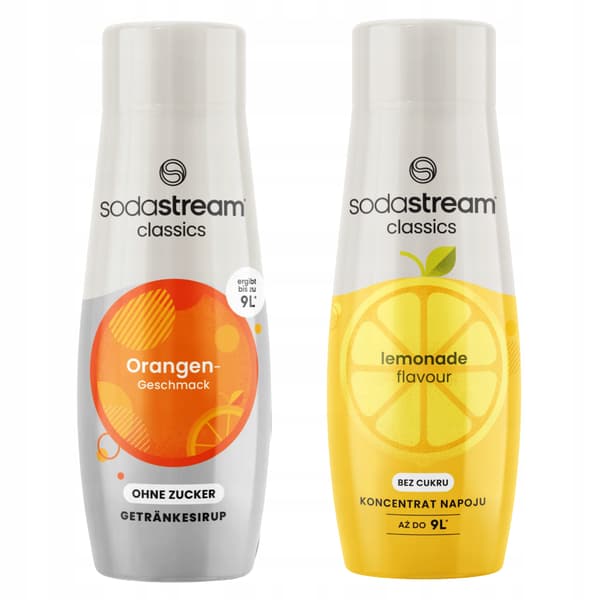 SodaStream Orange Zero sokeriton appelsiini- ja sitruunajuomasiirappi
