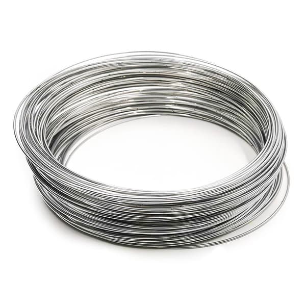 Metalkransbøjle - sølv - 30 cm