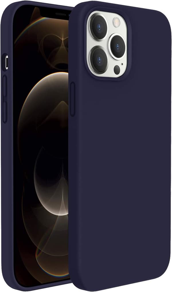 ETUI TIL IPHONE 12 MINI 5,4' MARINEBLÅ SILIKONE