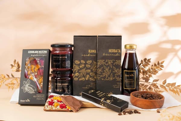 korg låda present gåva te kaffe sylt choklad bar