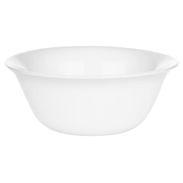 Vita glas skålar 300 ml 6 st