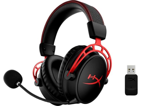 Hyperx Cloud Alpha Wireless langattomatversio kuulokkeita