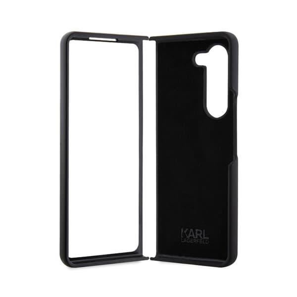 Karl Lagerfeld Silikone Ikonik - Samsung Z Fold 5 Etui (Sort)