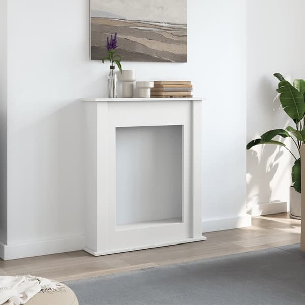 vidaXL Spismantel, vit, 75x20x87,5 cm, träbaserat material