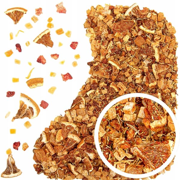 Frugtte MANGO TANGO ananas mango saffran appelsin infusion 100 g
