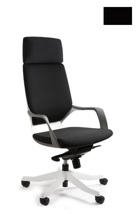 Apollo BL418 kontorsstol svart/vit