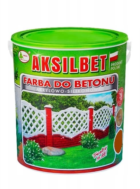 AKSILBET BETONGFÄRG VIT 1L - 5EMBE.BI1.0