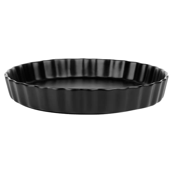 Sort keramisk tærteform 24,5 cm