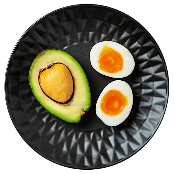 Sort keramisk desserttallerken SOHO 20 cm
