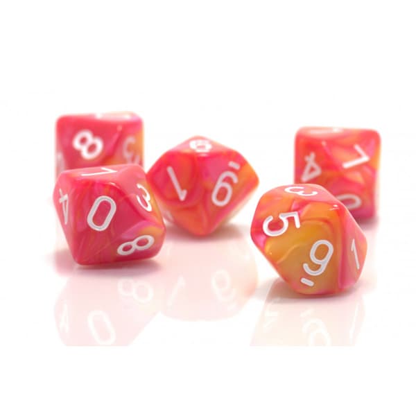 RPG Tärning Tiosidig D10 Eldkraftstärning 0-9