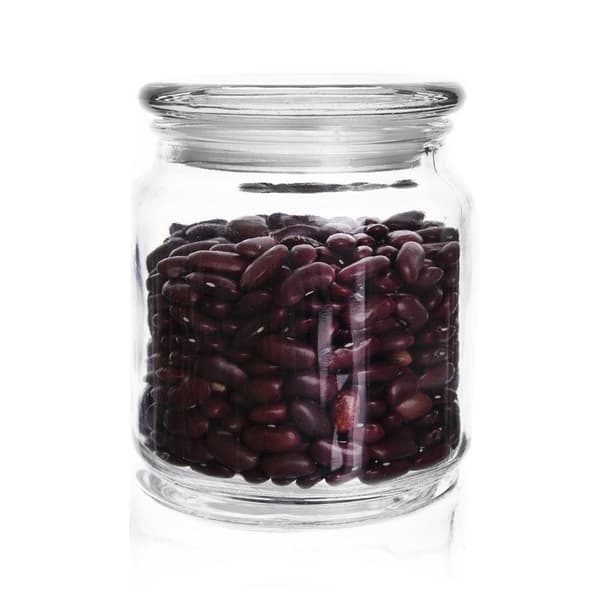 Lasinen ruoka-astia 580 ml