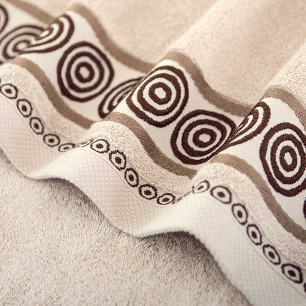 RONDO 2 håndklæder 50x90 Zwoltex beige