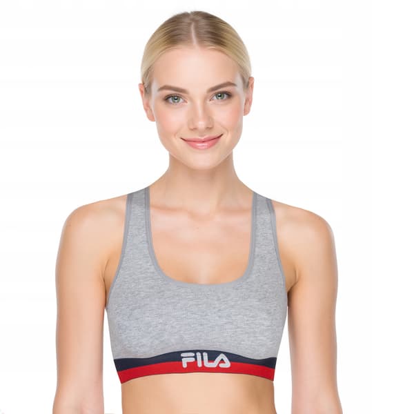 Fila Basic 1-PACK naisten urheiluliivit harmaa FU6048-400 R S