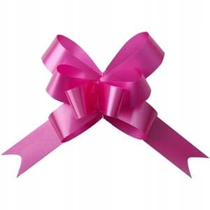 Båndsløjfe 3 cm, 25 stk., fuchsia
