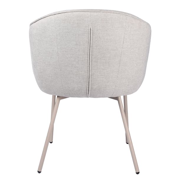 OTILO polstret lænestol, beige stof