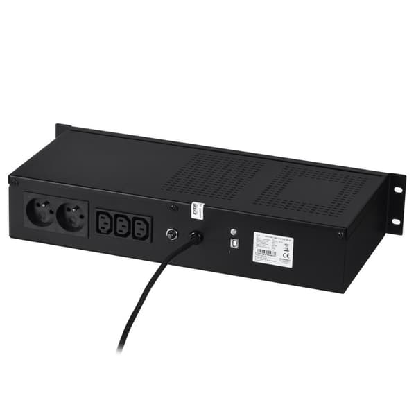 Ever ECO Pro 1200 AVR UPS, 1,2 kVA, sort