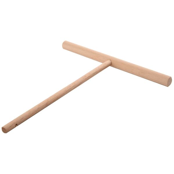 Træ pandekagerulle