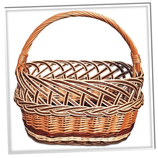 Vickerkorg shopping picknick svamp spets eko
