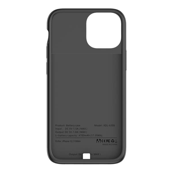 TECH-PROTECT POWERCASE 4700mAh IPHONE 12 MINI / 13 MINI SVART