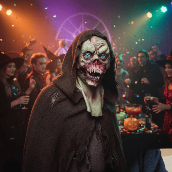 Halloween vampyrmask