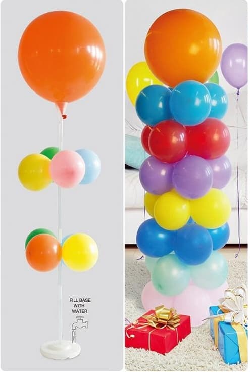 Bryllupsballonsøjleholder 165 cm