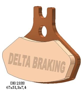 Delta jarrupalat eteen CAN AM 450 DS DS X 2x4 08-15 nelivetoiset
