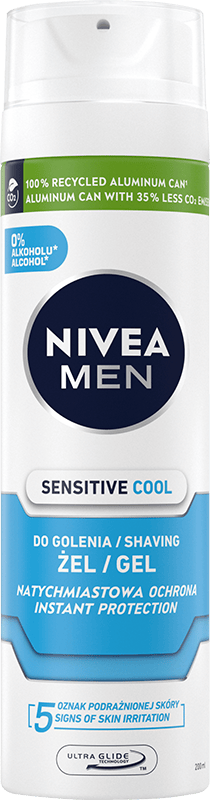 065434 NIVEA Sensitive Kølende Barbergel 200 ml