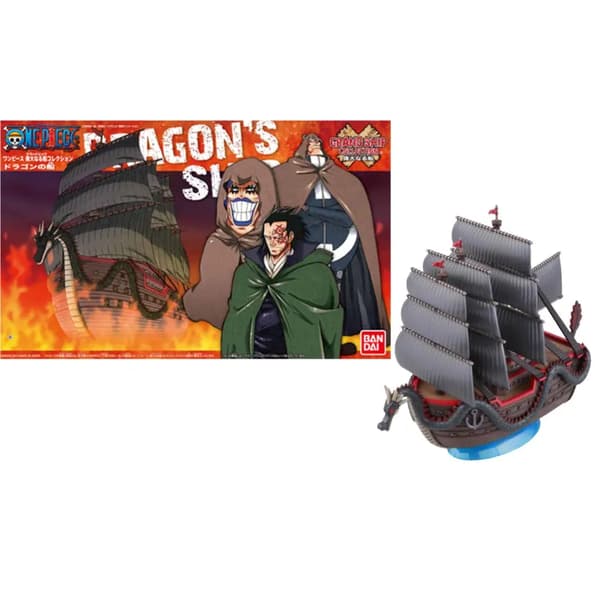 One Piece: Monkey D. Drakskeppsmodell