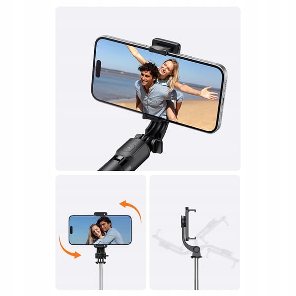 MCDODO SELFIE STICK STATIV MED BLUETOOTH LÅNGT STATIV FÖR IPHONE SAMSUNG