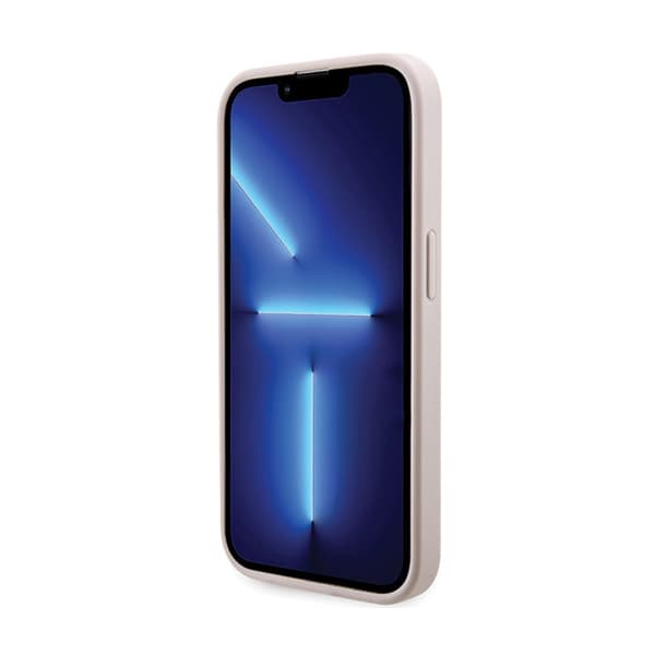 Guess 4G Printed Stripes MagSafe - iPhone 15 Pro cover (lyserød)
